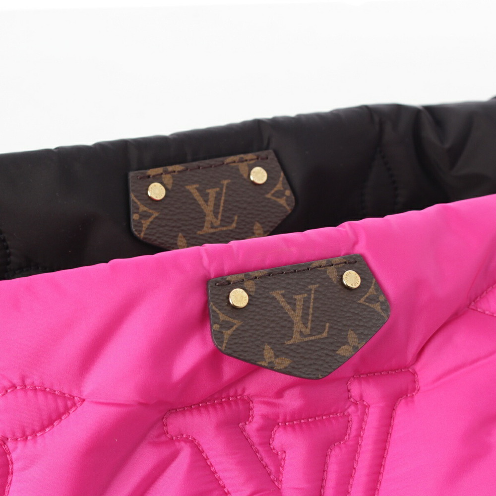 Louis Vuitton Pink Black Pillow Maximulty LV Shoulder Accessoires Bag Pochette - Picture 8 of 10